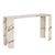 Atlas Slab Console Table - Brown Vein Marble - GlobeWest