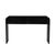 Chloe Channel Console - Black Oak - GlobeWest