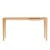 Piper Spindle Console Table - New Oak - GlobeWest