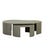 Oberon Curve Nest Coffee Table - Thyme - GlobeWest