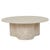 Artie Outdoor Wave Coffee Table - Warm Sand - GlobeWest