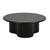 Artie Wave Coffee Table - Black Oak - GlobeWest