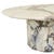 Atlas Decagon Coffee Table - Matt Ocean Marble - GlobeWest