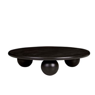 Bruno Ball Coffee Table - Midnight - GlobeWest