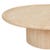 Pippa Marble Coffee Table - Natural Travertine - GlobeWest