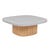 Sketch Gion Coffee Tables - Nougat Terrazzo - Light Oak - GlobeWest