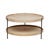 Sketch Humla Coffee Table - Light Oak - Black - GlobeWest