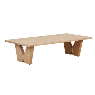 Piper Valley Coffee Table - New Oak - GlobeWest