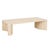 Verity Coffee Table - Natural Travertine - GlobeWest