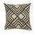 Juniper Arrow Cushion - Black/Oat - GlobeWest