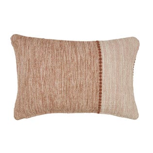 Juniper Splice Cushion - Terracotta/Multi - GlobeWest