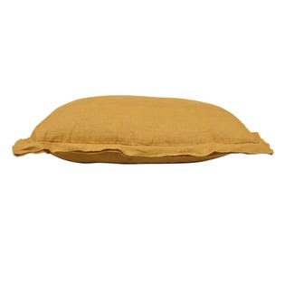 Lottie Linen 50x35cm Cushion - Honeycomb Linen - GlobeWest