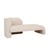 Aubury Daybed Left Arm - White Bark - GlobeWest