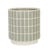 Hanson Alo Planter - Matte Stone Grey Tile - GlobeWest