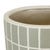 Hanson Alo Planter - Matte Stone Grey Tile - GlobeWest