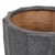 Hanson Flute Planter Set of 2 - Black Sand - GlobeWest