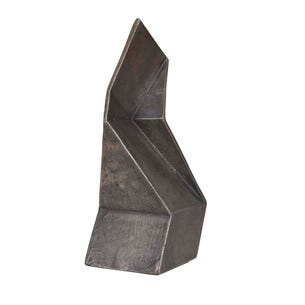 Harira Folded Sculpture - Dust Black - GlobeWest