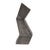 Harira Folded Sculpture - Dust Black - GlobeWest