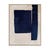 Lake Reflections Hand-Painted Wall Art - Indigo - GlobeWest