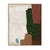 Rural Solitude Hand-Painted Wall Art - Rustic Khaki - GlobeWest