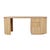 Benjamin Ripple Grand Desk - Natural Ash - GlobeWest