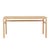 Charles Frame Desk - Natural Ash - GlobeWest