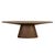 Classique Oval Dining Table - Smoked Ash - GlobeWest