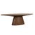 Classique Oval Dining Table - Smoked Ash - GlobeWest