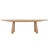Kin Oval Dining Table - Natural Ash - GlobeWest