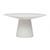 Livorno Round Dining Tables - White Speckle - GlobeWest