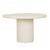 Lucia Curve Dining Table - Sand Dune - GlobeWest