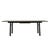 Zoe Extendable Small Dining Table - Black Oak - GlobeWest