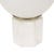 Easton Globe Table Lamp - White Marble - GlobeWest