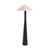 Emery Hexagon Floor Lamp - Black - Sand - GlobeWest