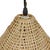 Geo Tall Woven Pendant - Natural Rattan - GlobeWest