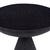 Livorno Luna Side Table - Black Speckle - GlobeWest