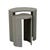 Oberon Curve Set of 2 Side Table - Thyme - GlobeWest