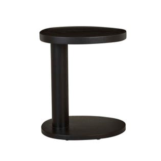 Tolv Islet Side Table - Black Onyx - GlobeWest