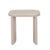 Tucci Side Table - Moon Grey - Matt Husk - GlobeWest