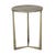 Amelie Aura Side Table - Antique Brass - GlobeWest