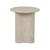 Artie Outdoor Wave Side Table - Warm Sand - GlobeWest