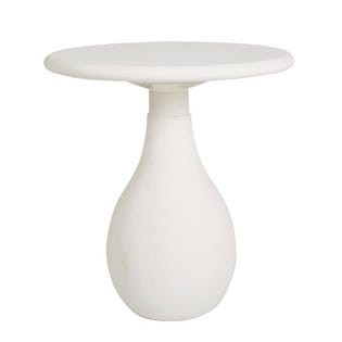 Element Lotus Side Table - Fossil - GlobeWest
