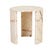 Henry Marble Side Table - Brown Vein - Natural Brown Vein Marble - GlobeWest