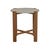 Isla Side Table - Warm Sand - Natural Teak - GlobeWest