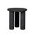 Linea Chubby Side Table - Midnight - GlobeWest