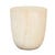 Lucia Sphere Side Table - Faux Natural Travertine - GlobeWest