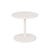 Pier Round Side Table - White - GlobeWest
