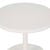 Pier Round Side Table - White - GlobeWest