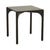 Piper Spindle Side Table - Black Oak - GlobeWest