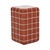 Seville Tile Side Table - Red Glaze - GlobeWest